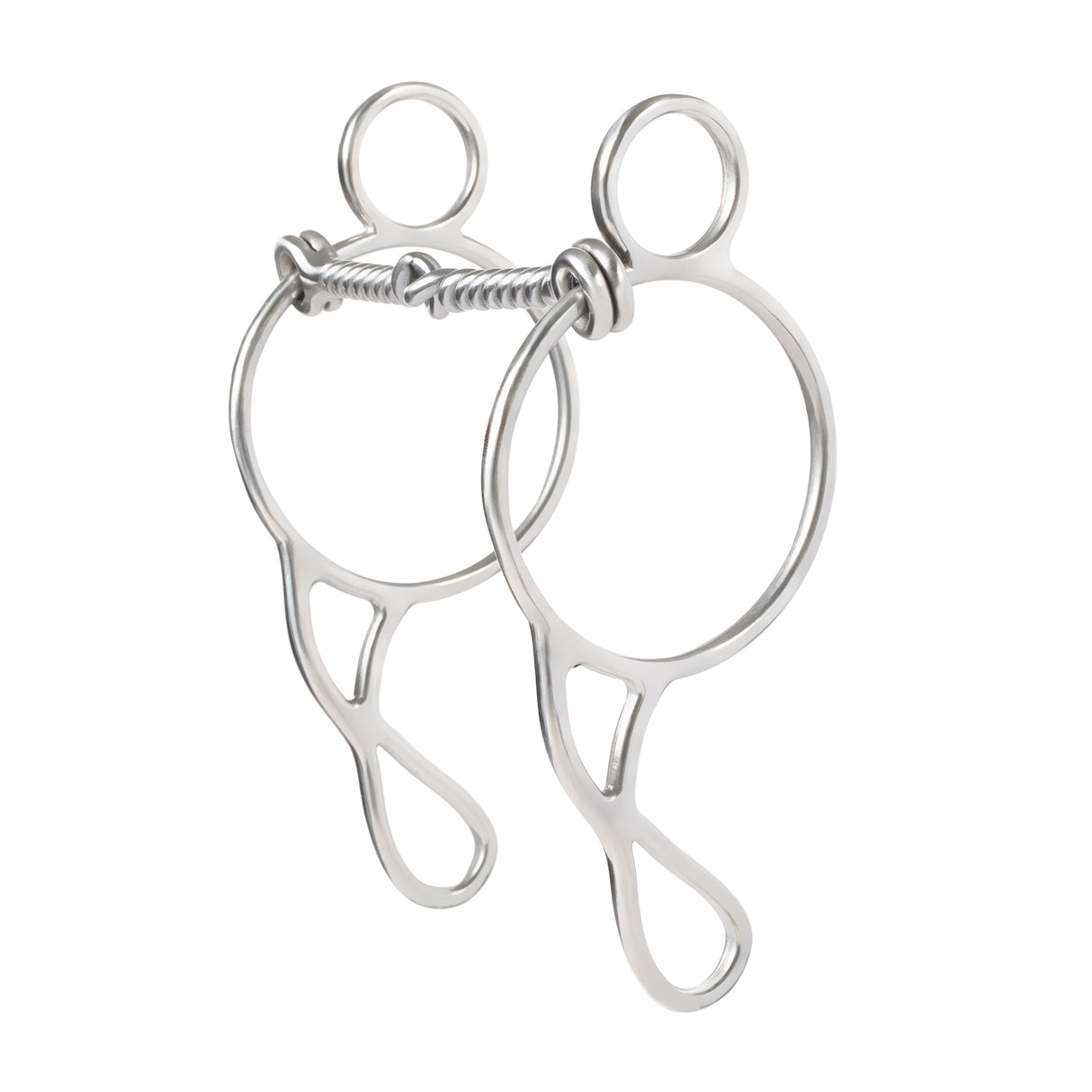 Gag Bit, 5" Twisted Wire Snaffle Mouth