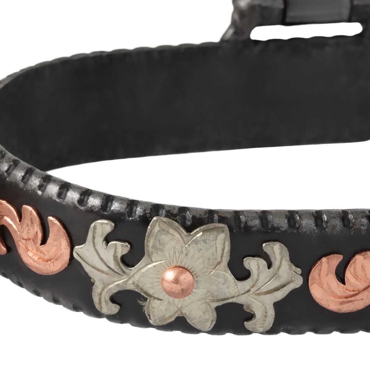 Ladies Spur with Floral Design