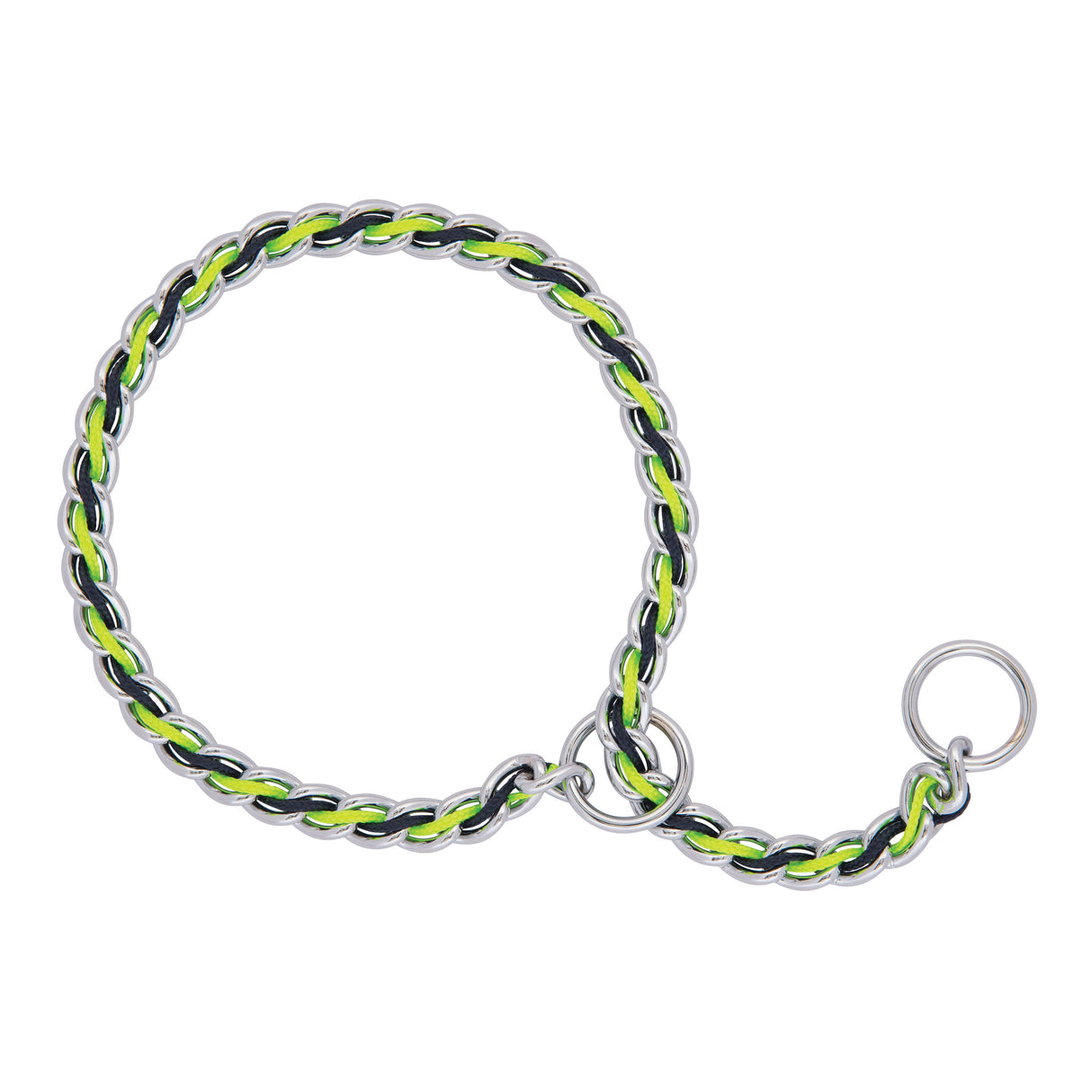 Laced Chain Slip Collar