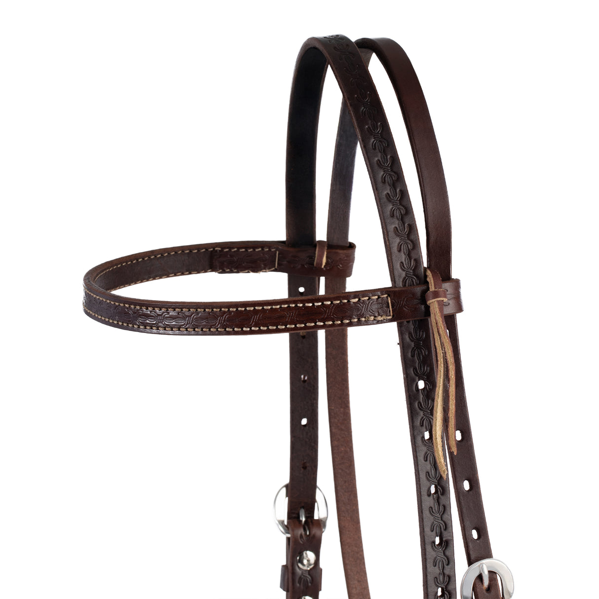 Barbed Wire Browband Headstall