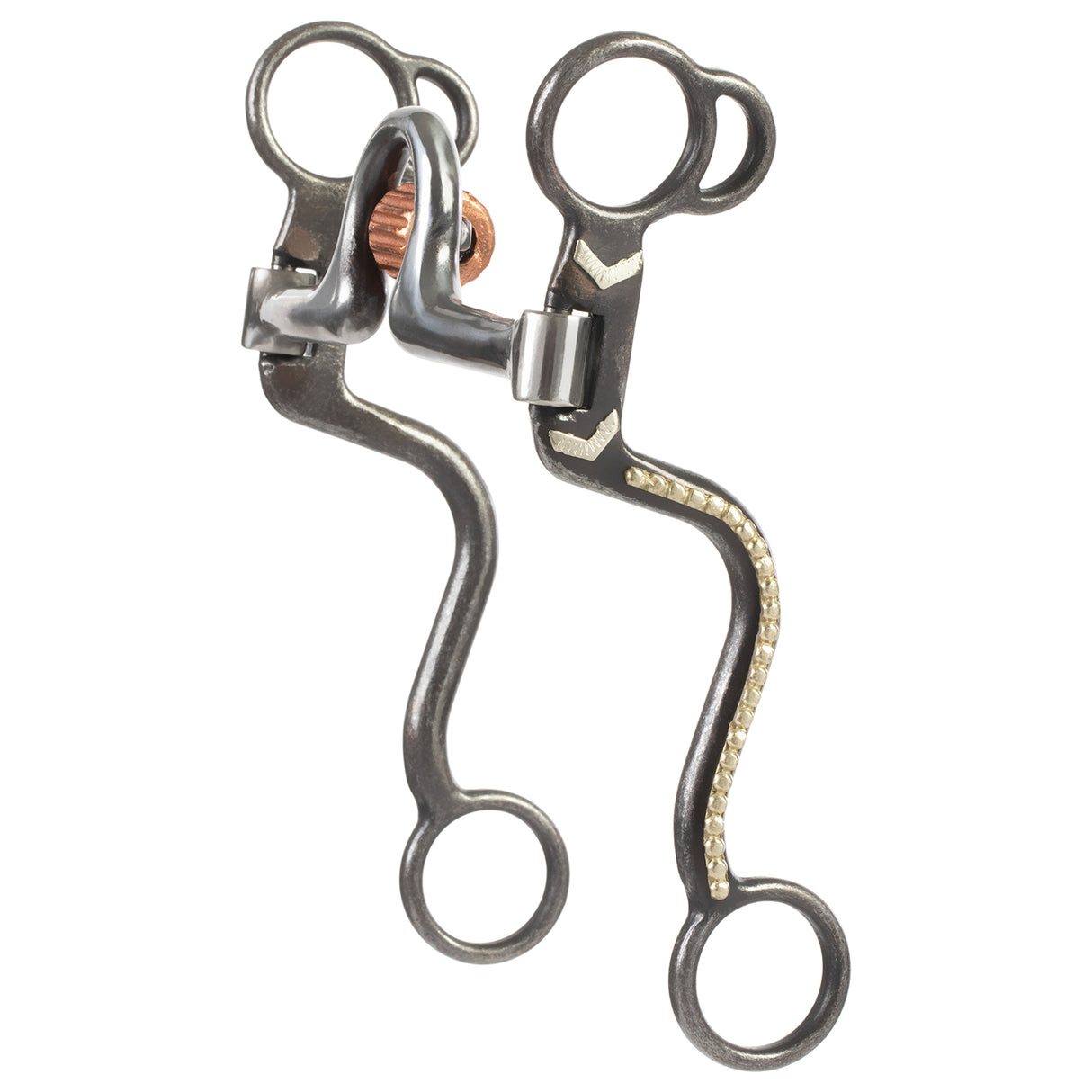 Professional "S" Shank Bit with 5" Sweet Iron Ported Mouth