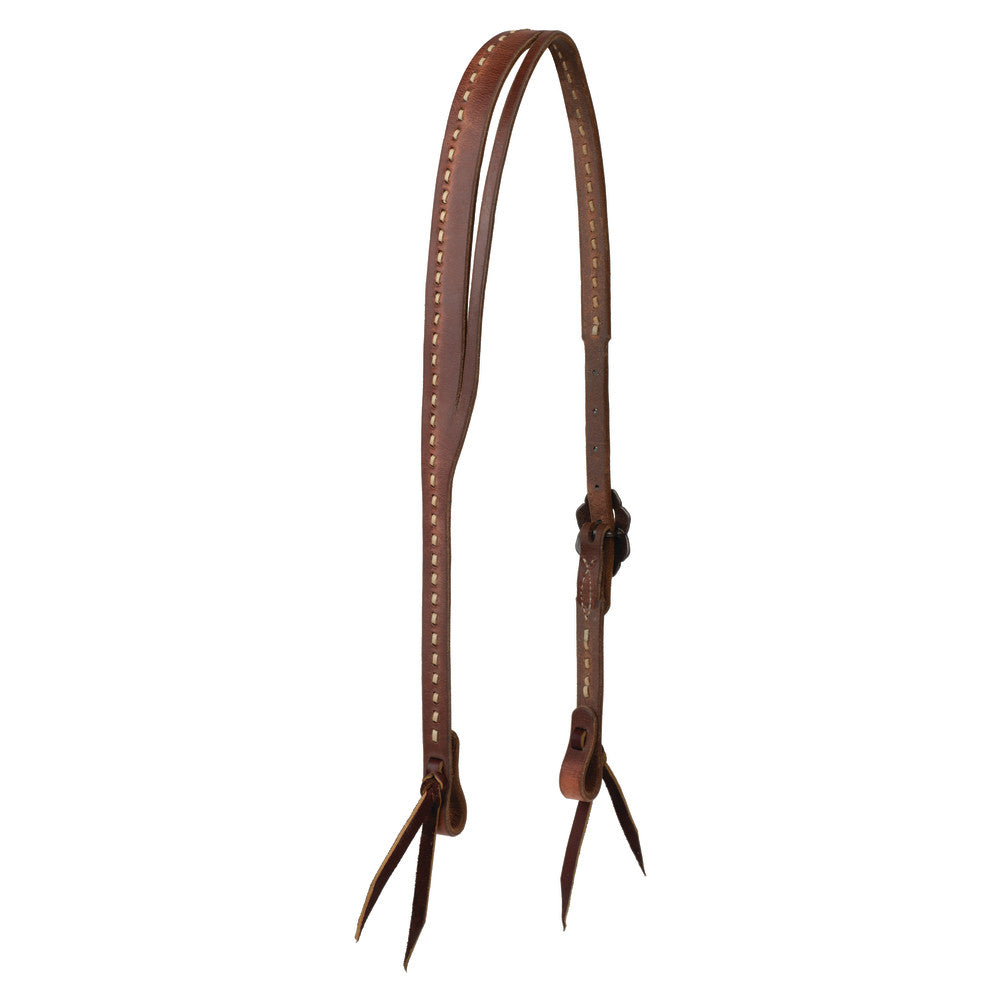 Buckstitch Headstall, Oiled Hermann Oak®, Dusk Collection