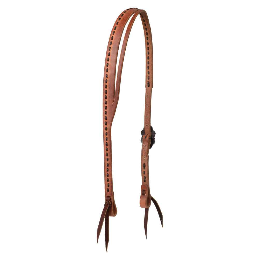 Buckstitch Headstall, Hermann Oak® Russet, Dawn Collection