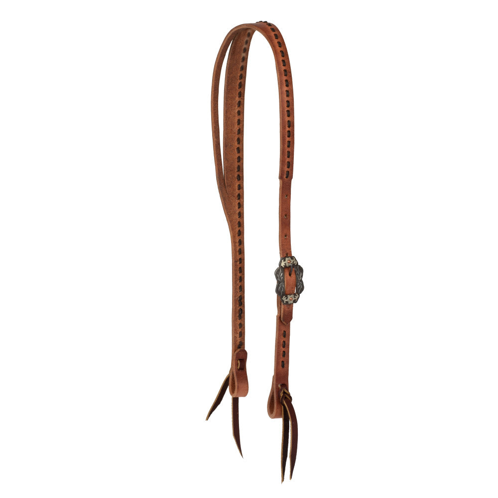 Buckstitch Headstall, Hermann Oak® Russet, Dawn Collection