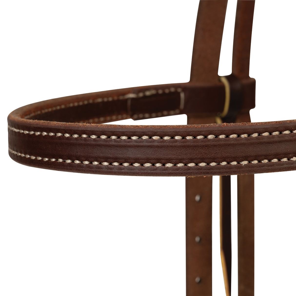 STS Ranch Signature Tack Harness Leather Browband Headstall, 3/4"