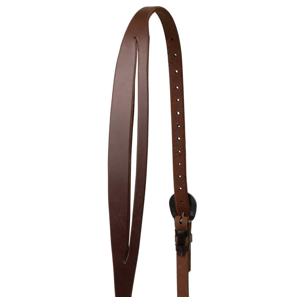 STS Ranch Signature Tack Harness Leather Split Ear Headstall, 3/4"