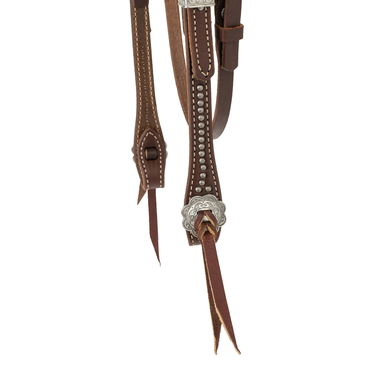 Western Leather Headstall, Stockman