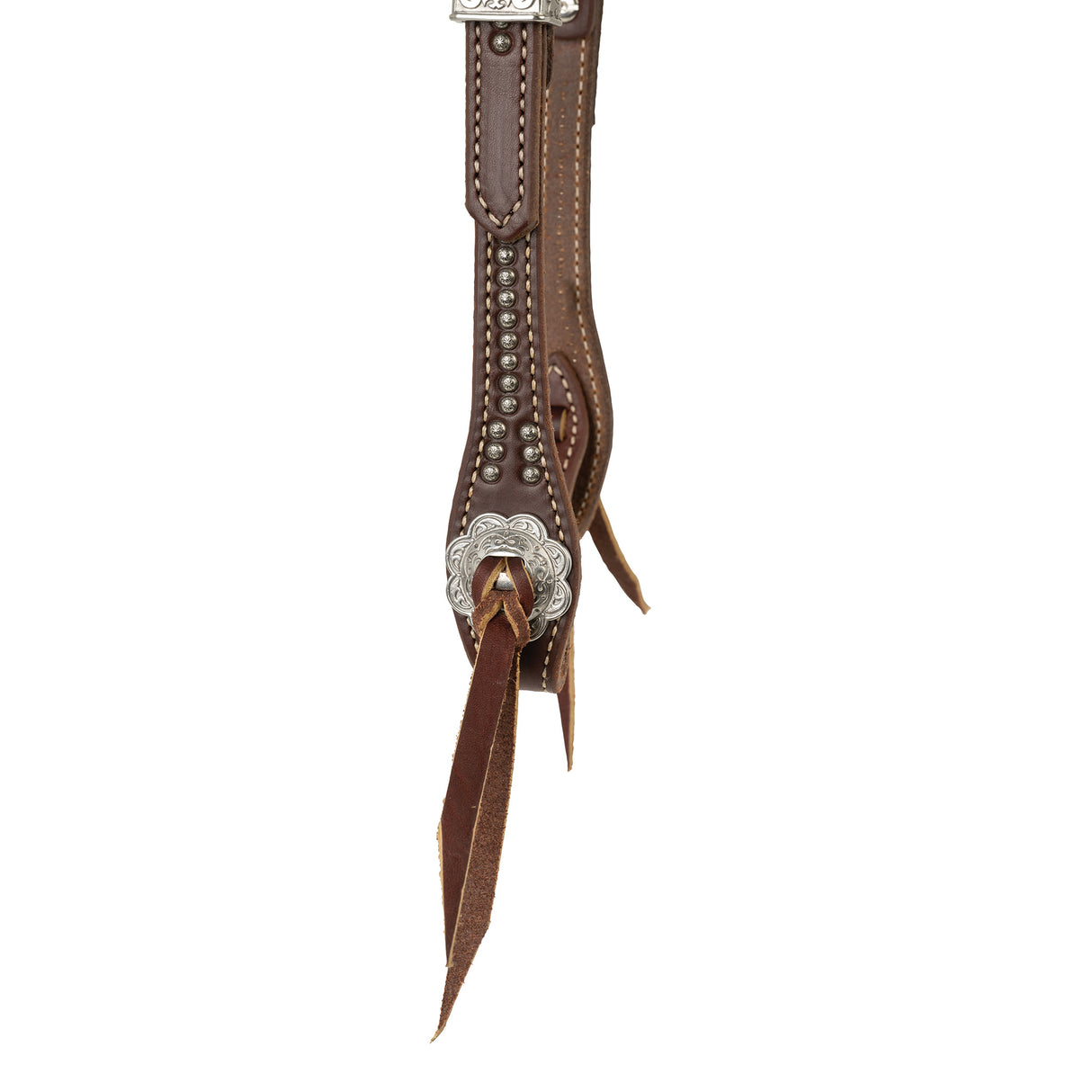 Western Leather Headstall, Stockman