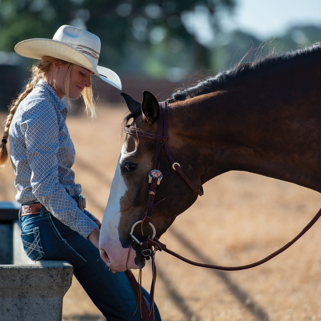 Working Tack Extra Heavy Harness Split Reins with Pineapple Knots, 5/8" x 8'