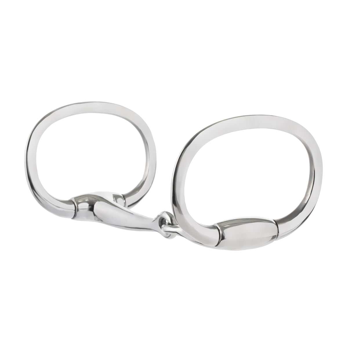Eggbutt Snaffle Bit, Draft Horse, 6" Mouth