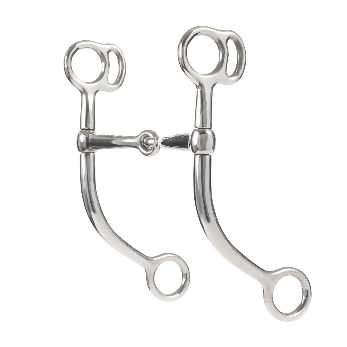 Draft Bit, 6" Tom Thumb Snaffle Mouth