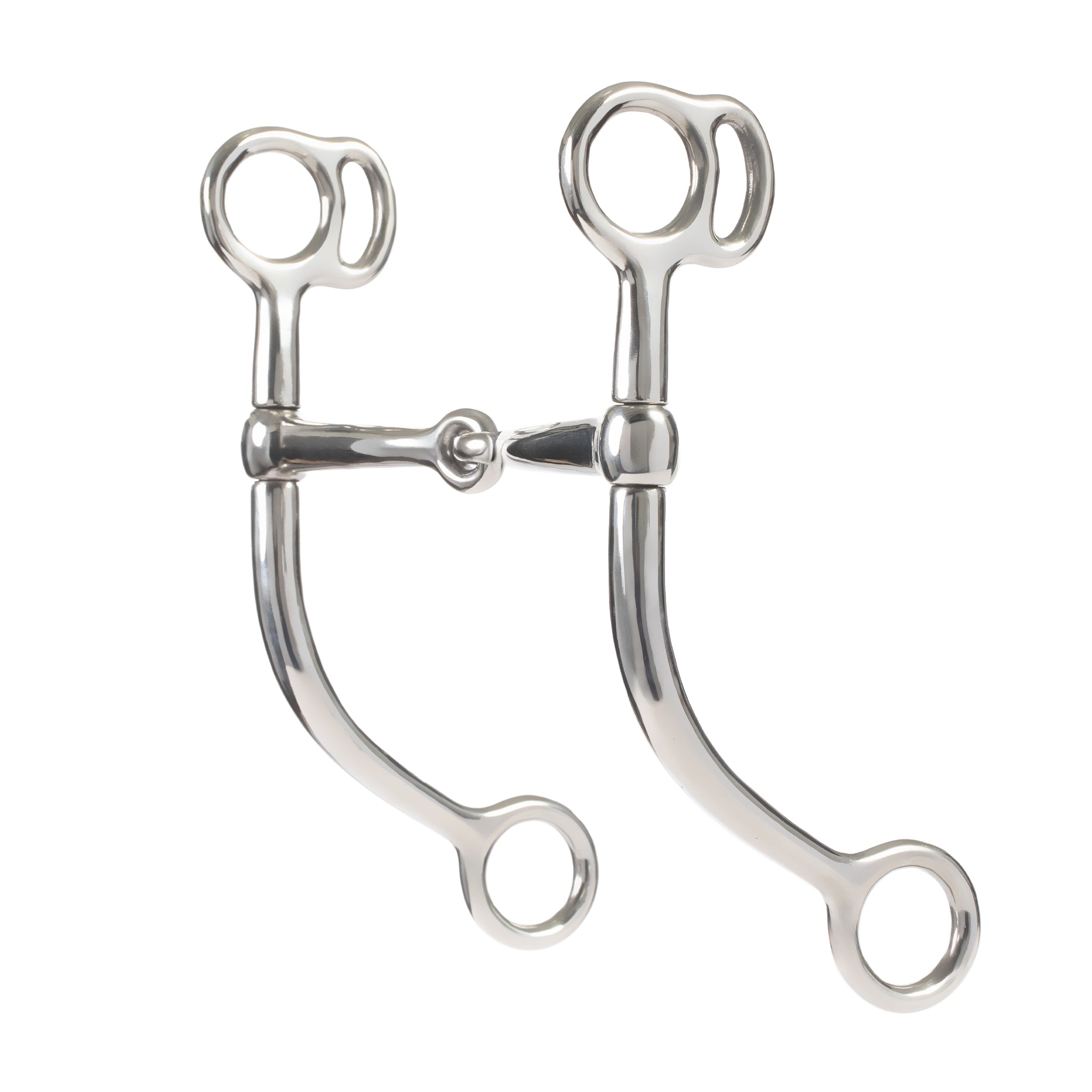 Draft Bit, 6" Tom Thumb Snaffle Mouth