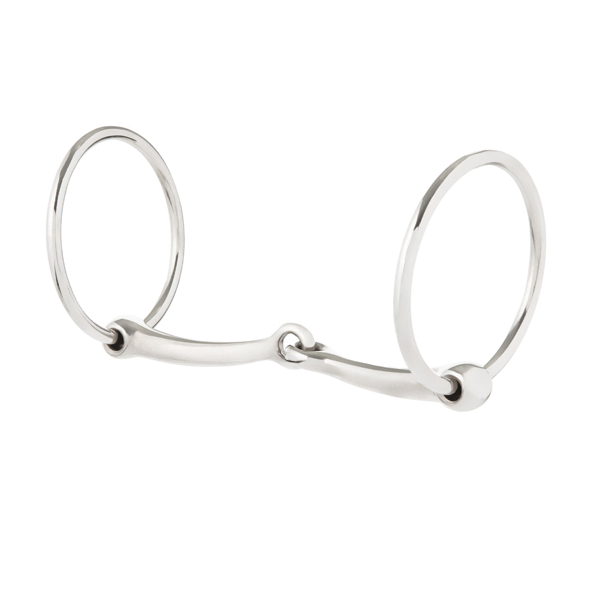 Draft Bit, 6" Snaffle Mouth, Nickel Plated