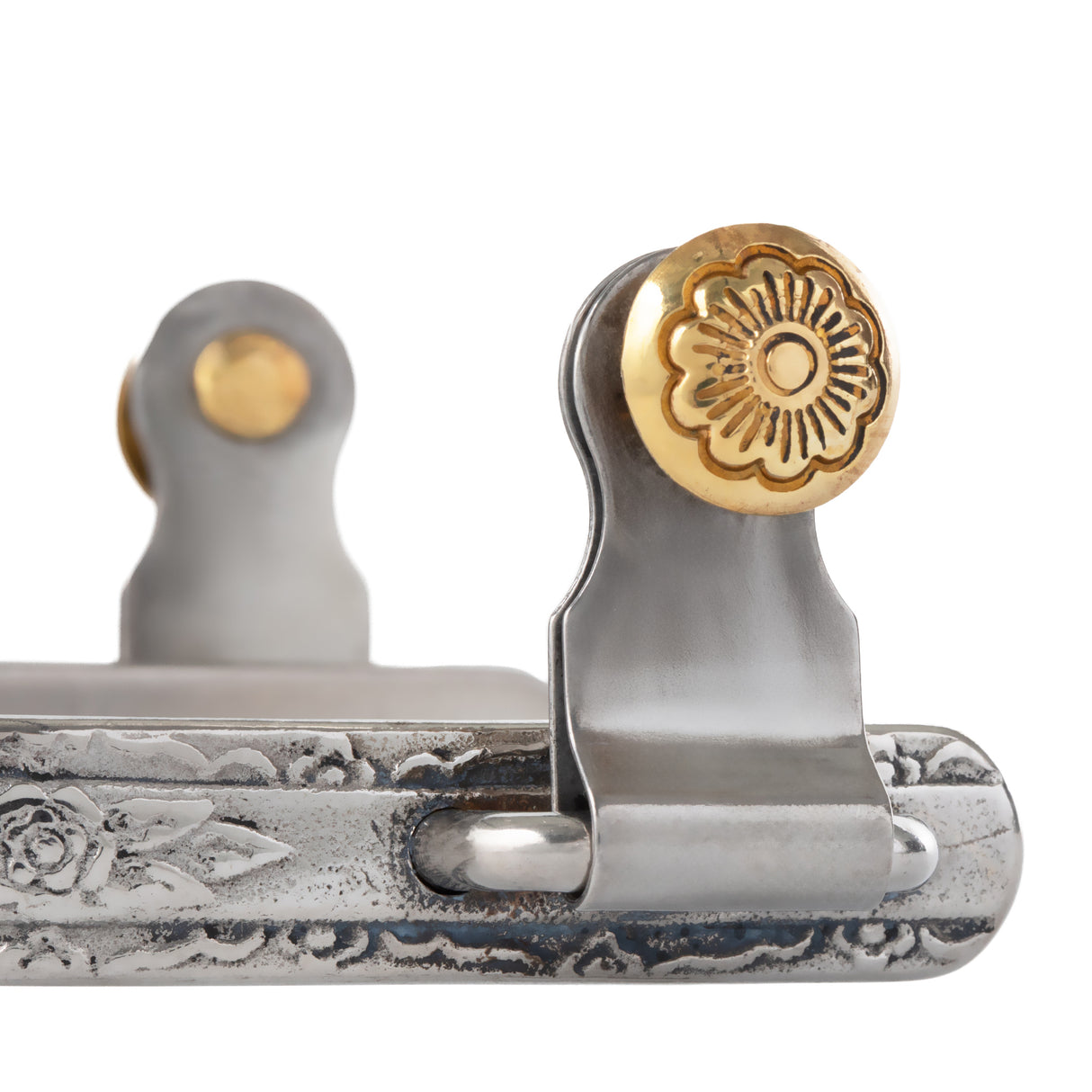 Ladies' Roping Spur with Engraved Band