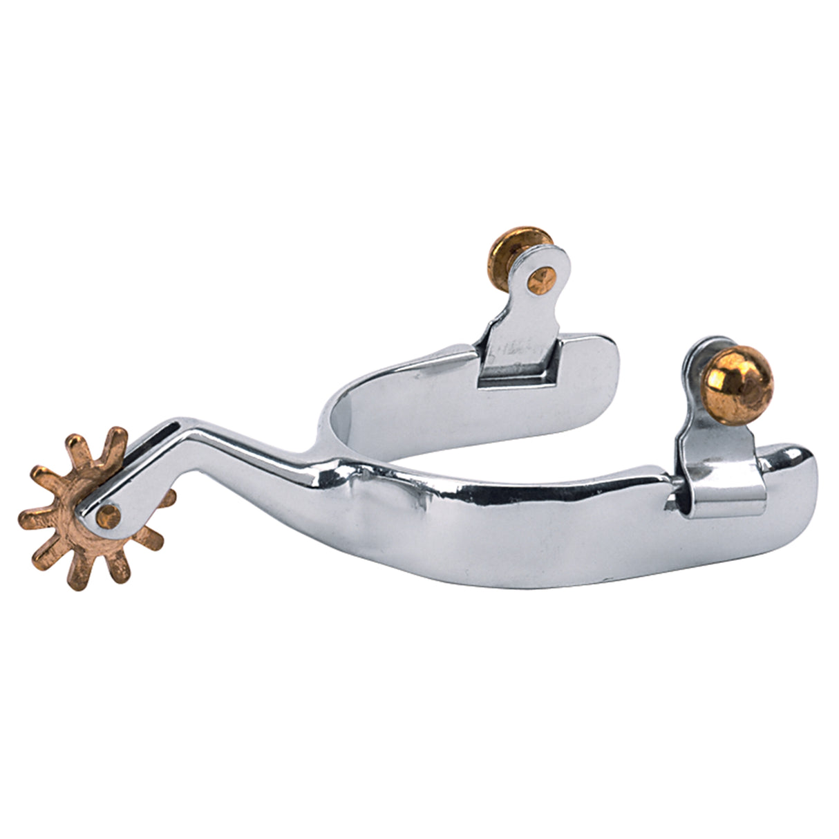 Mens Cutting Spurs with Plain Band