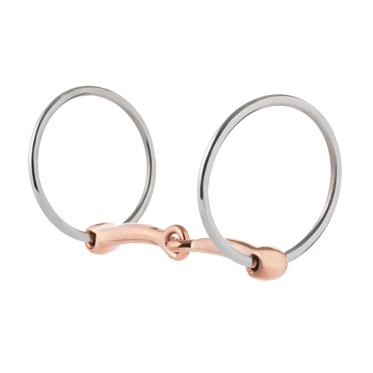 Professional Ring Snaffle Bit, 5" Copper Mouth