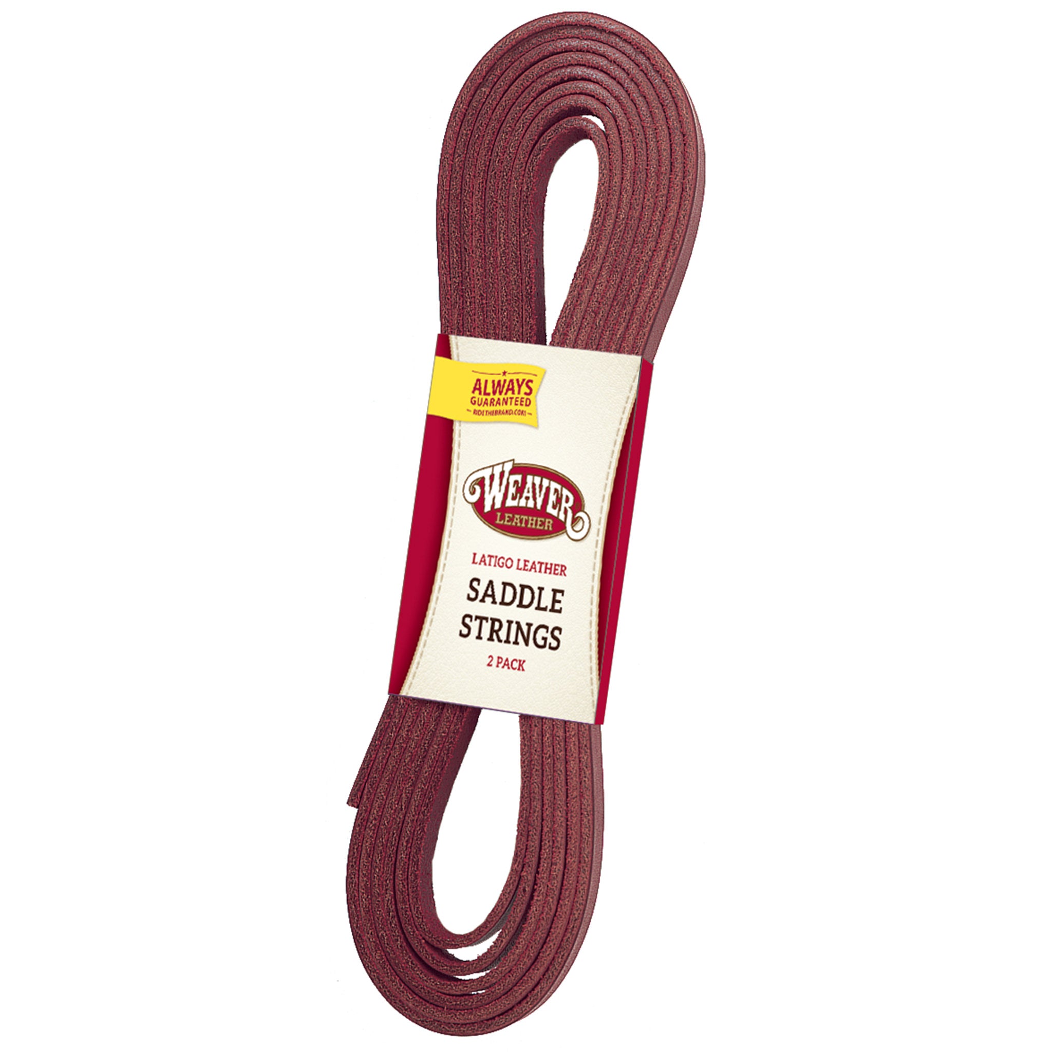 thumbnail image 2 of Burgundy Saddle Strings – 1/2 X 20 With Clip And Dee (F185) – Set Of 4 2 of 6