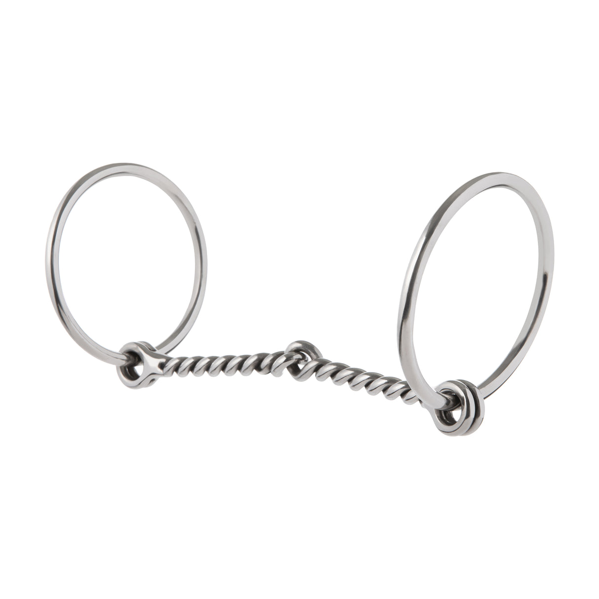 Draft Bit, 6" Single Twisted Wire Snaffle Mouth