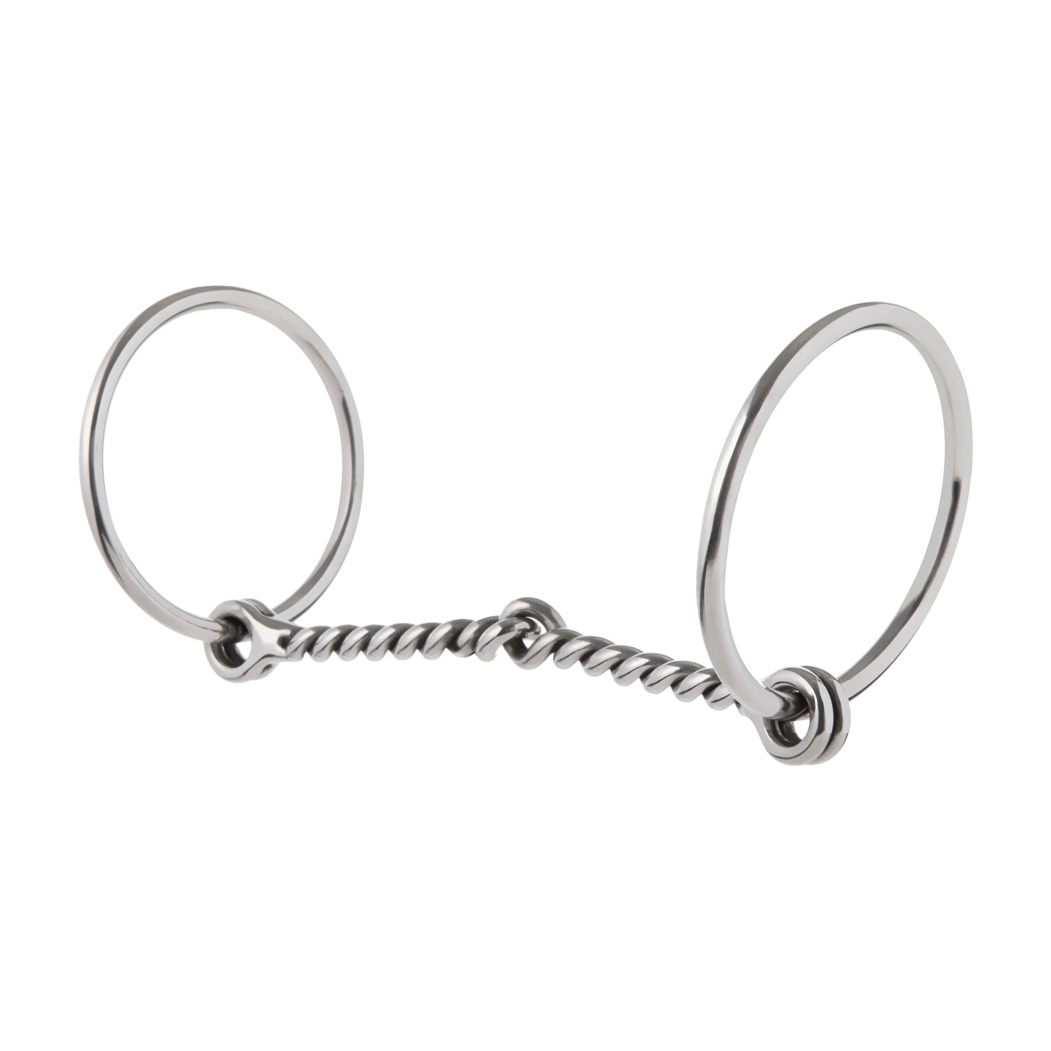 Draft Bit, 6" Single Twisted Wire Snaffle Mouth
