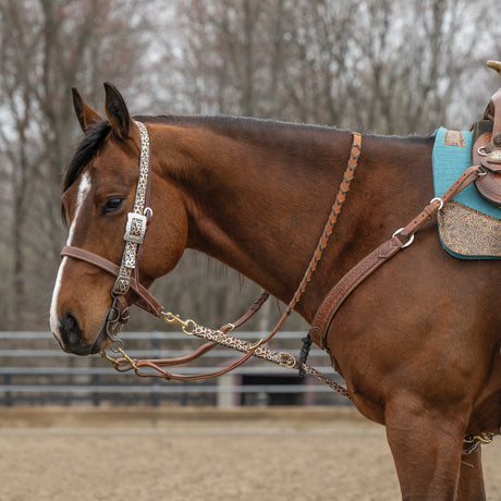 Patterned Deluxe Horse Tie Down Strap