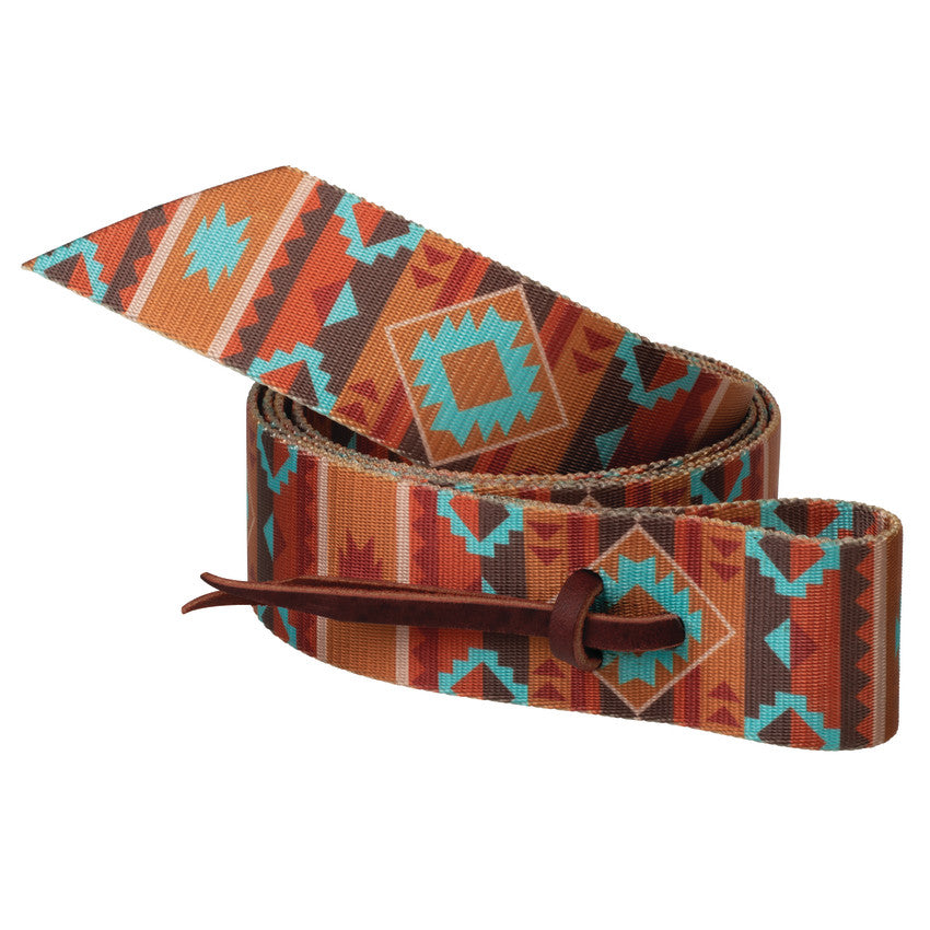 Patterned Poly Tie Strap with Holes, 1-3/4" x 60"