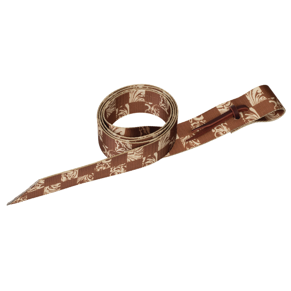 Patterned Poly Tie Strap with Holes, 1-3/4" x 60"