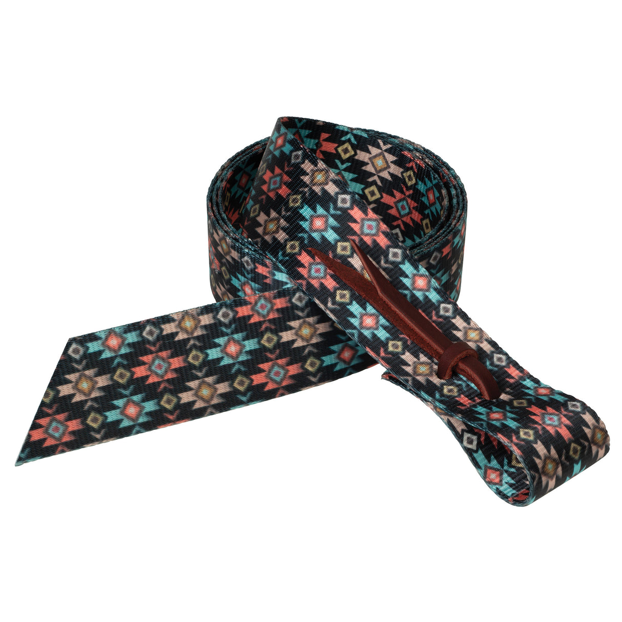 Patterned Poly Tie Strap with Holes, 1-3/4" x 60"