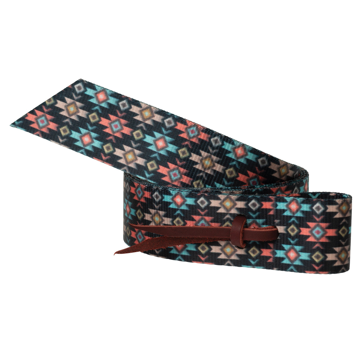 Patterned Poly Tie Strap with Holes, 1-3/4" x 60"