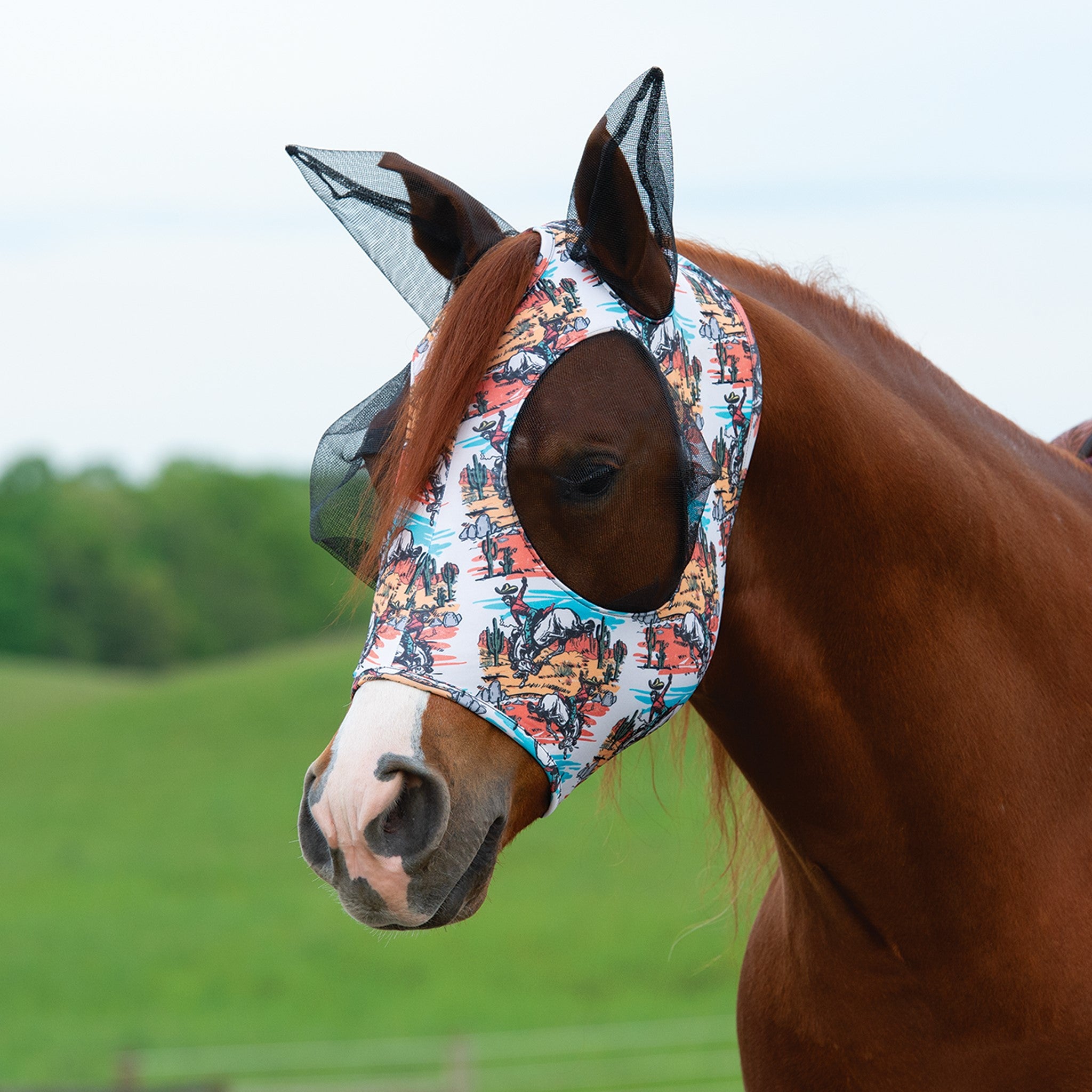Equine Lycra® Fly Masks Powered by Coolcore®