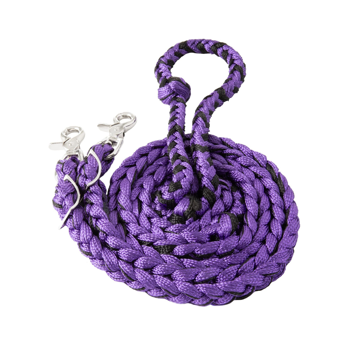 Braided Polyester Barrel Rein