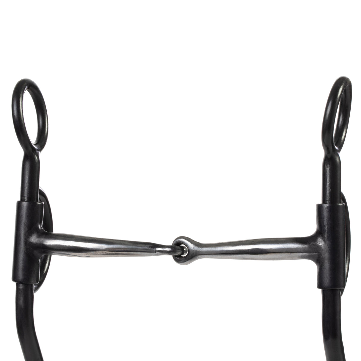 Professional Snaffle Bit with 5" Sweet Iron Mouth with Copper Inlay