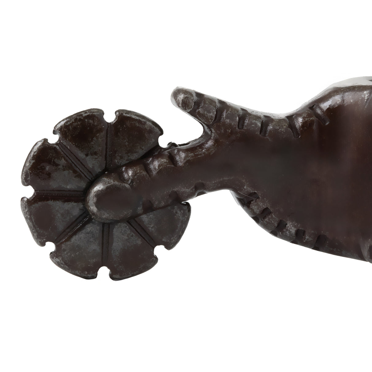 Men's Spur with Plain Buffed Brown Band