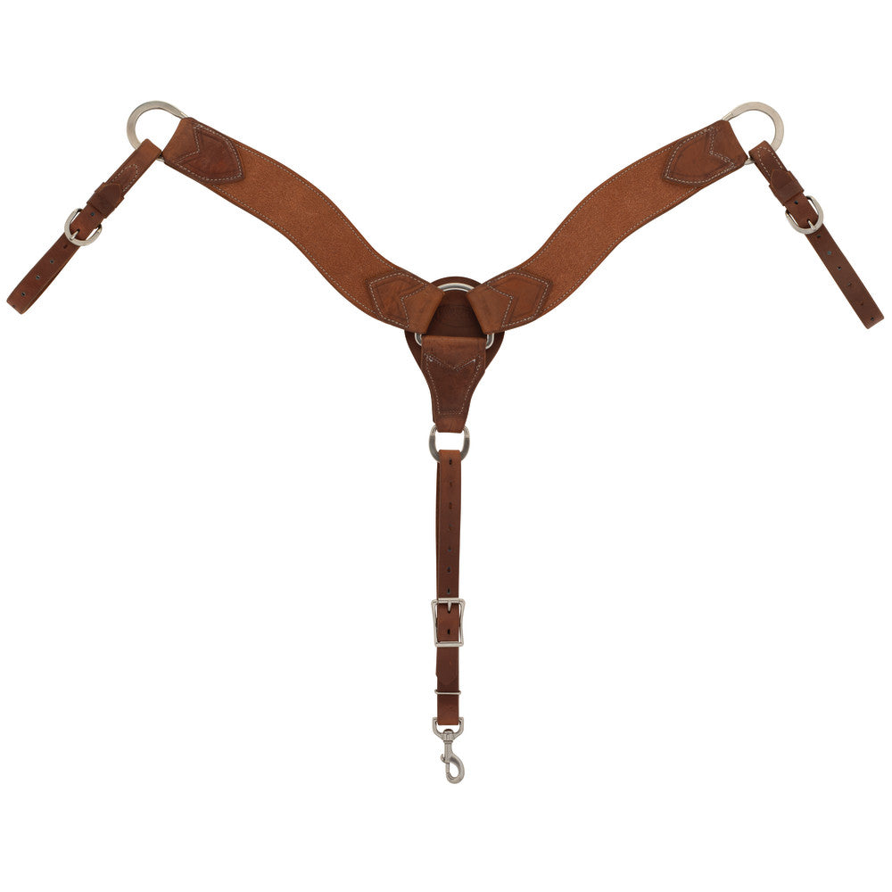 Rough Out Breast Collar, Oiled Hermann Oak®