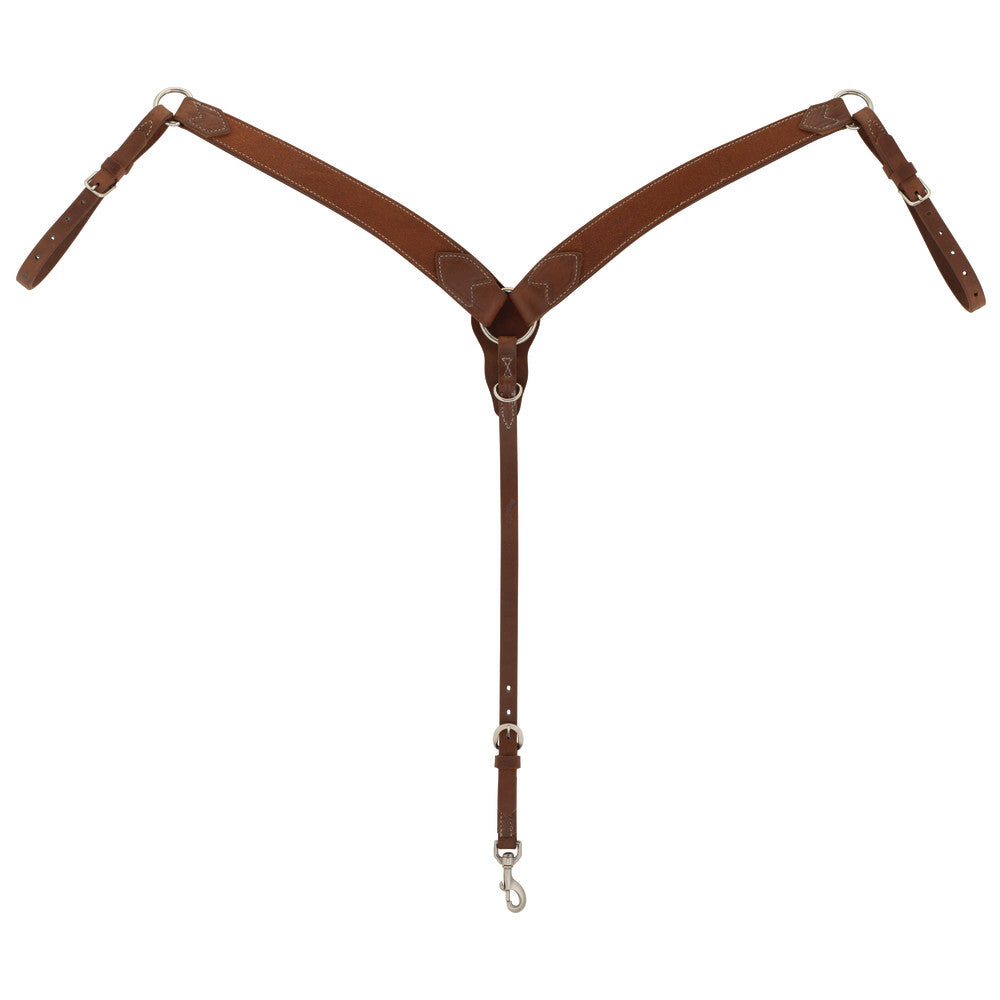 Rough Out Breast Collar, Oiled Hermann Oak®