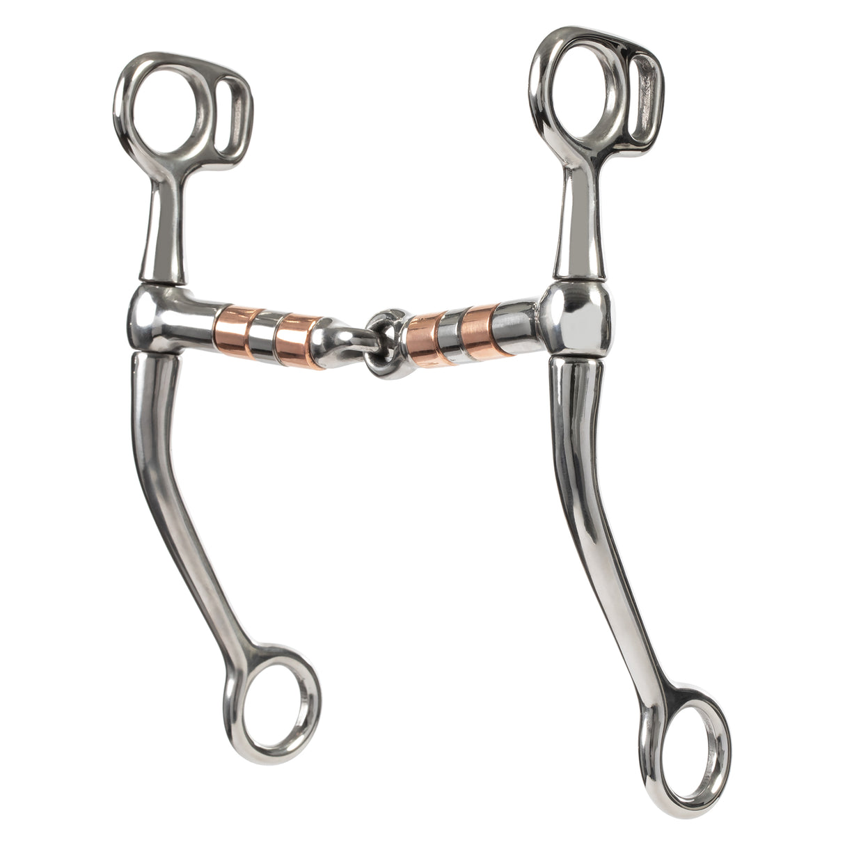 Tom Thumb Bit, 5" Roller Mouth, Stainless Steel