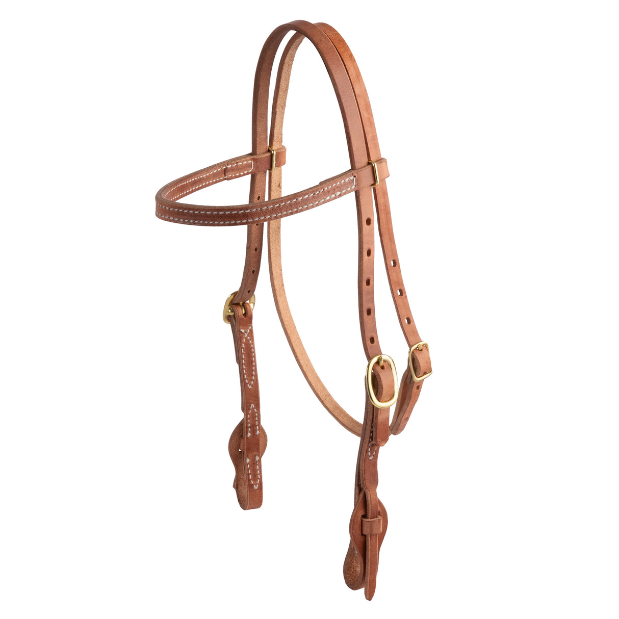 ProTack® Quick Change Headstall with Leather Tab Ends