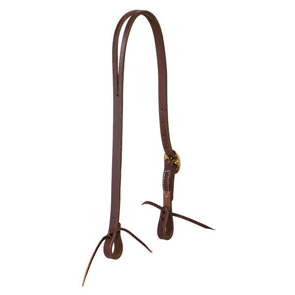 Working Tack Single-Ply Headstall with Tie Ends