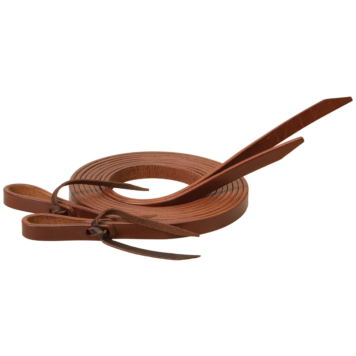 Skirting Leather Split Reins, Medium Oiled
