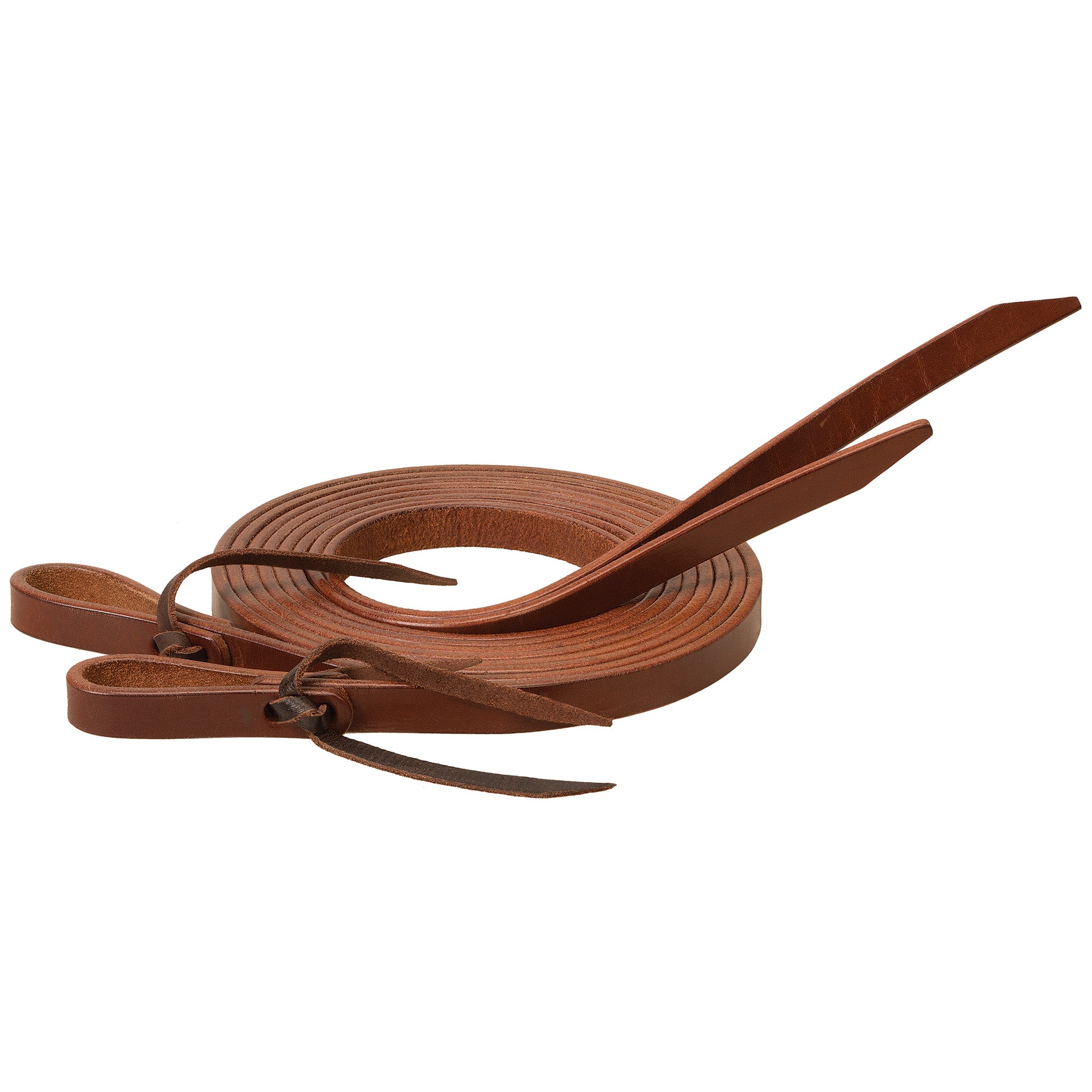 Skirting Leather Split Reins, Medium Oiled