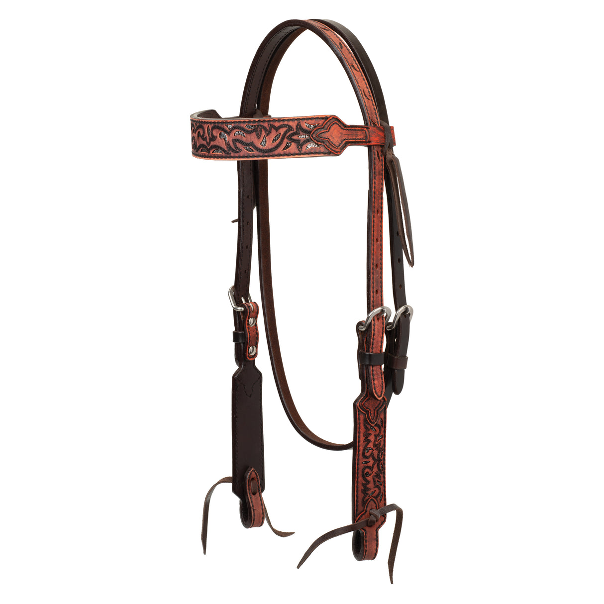 Turquoise Cross Pioneer 5/8" Headstall