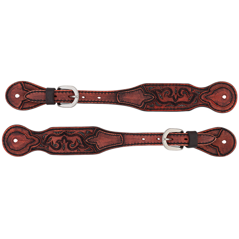 Turquoise Cross Pioneer Spur Straps