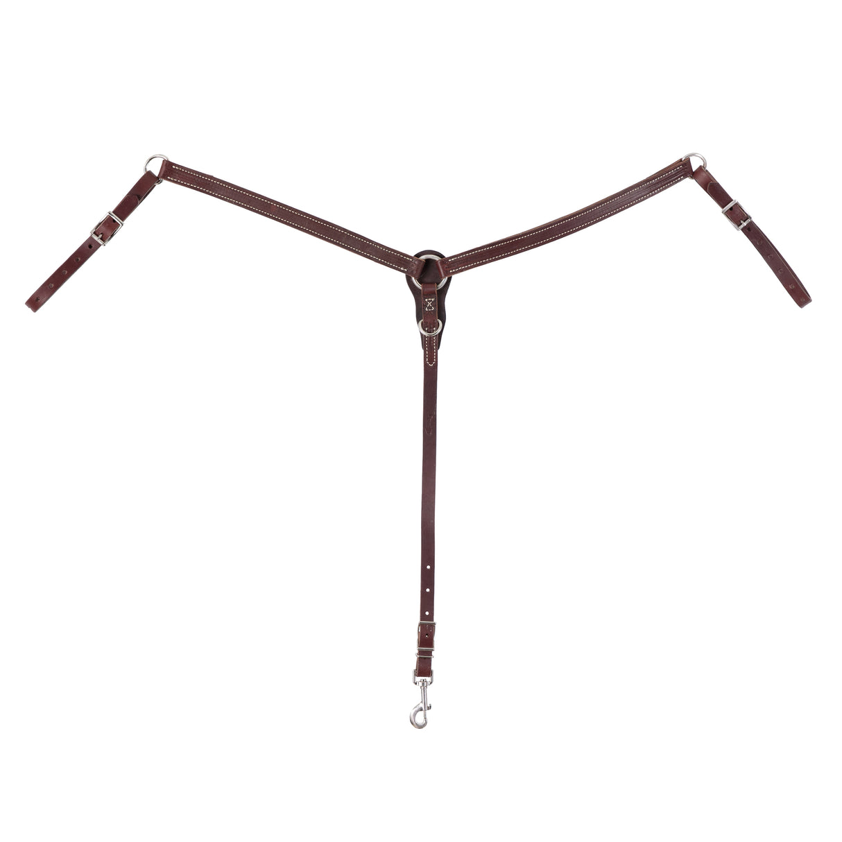 Slim Ring-in-Center Breast Collar, Pony