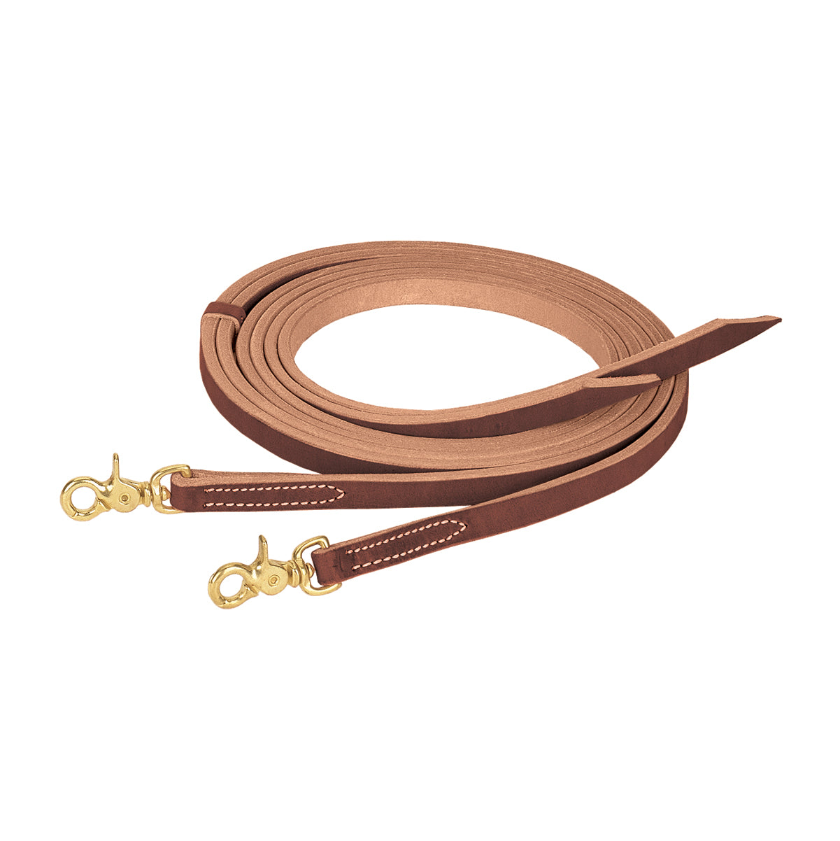 Quick Change Heavy Harness Split Reins, 5/8" x 7