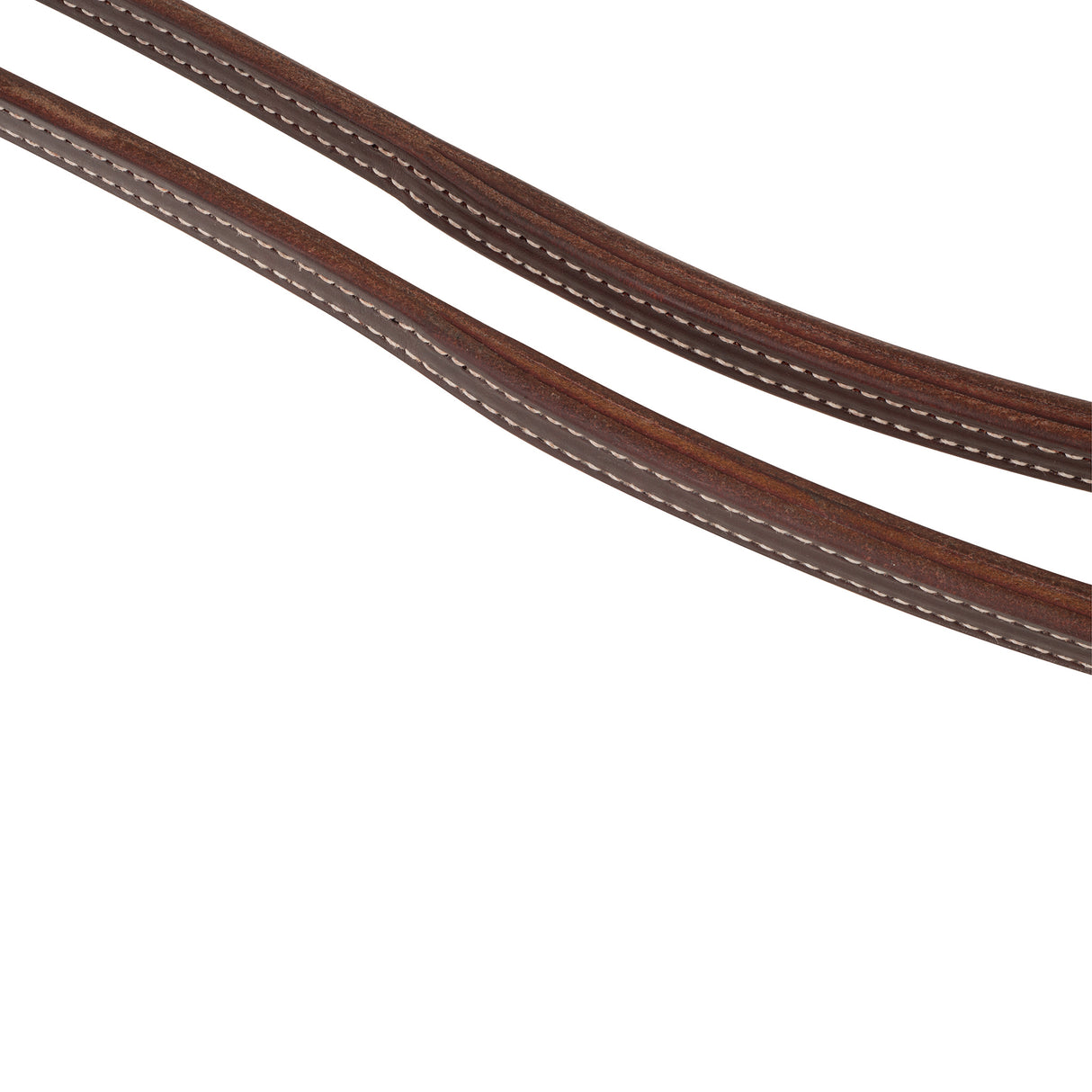 STS Ranch Signature Tack Latigo Leather Split Rein, Pineapple Knot, 8'