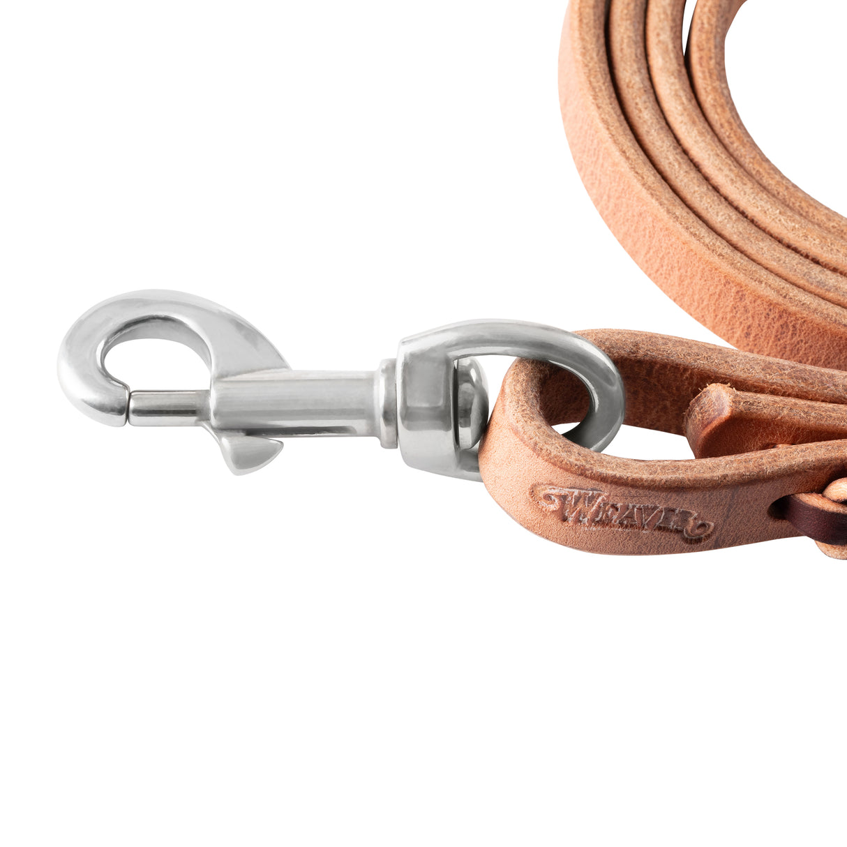 Pony Single-Ply Heavy Harness Roper Rein, 5/8" x 5-1/2'