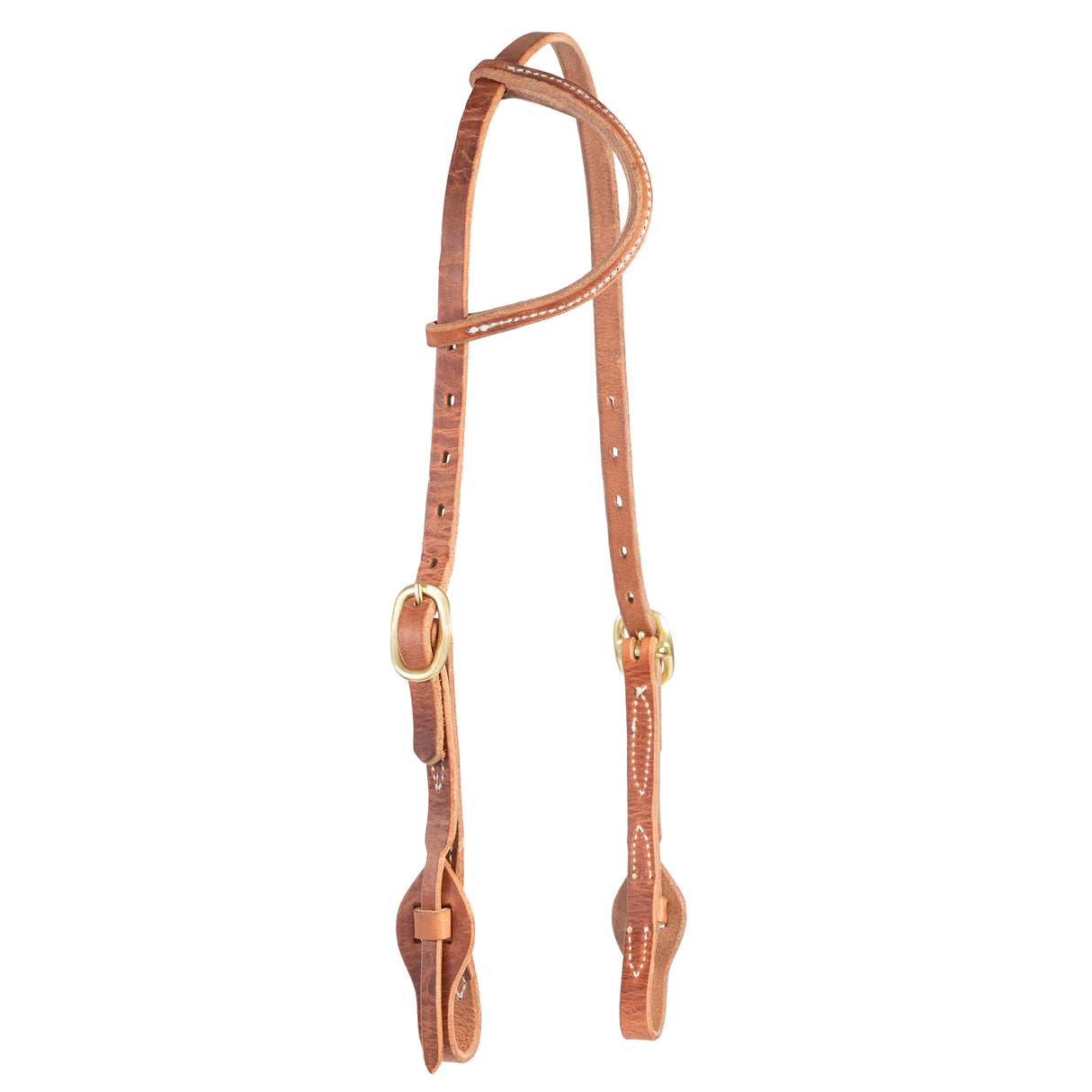 ProTack® Quick Change Headstall with Leather Tab Ends