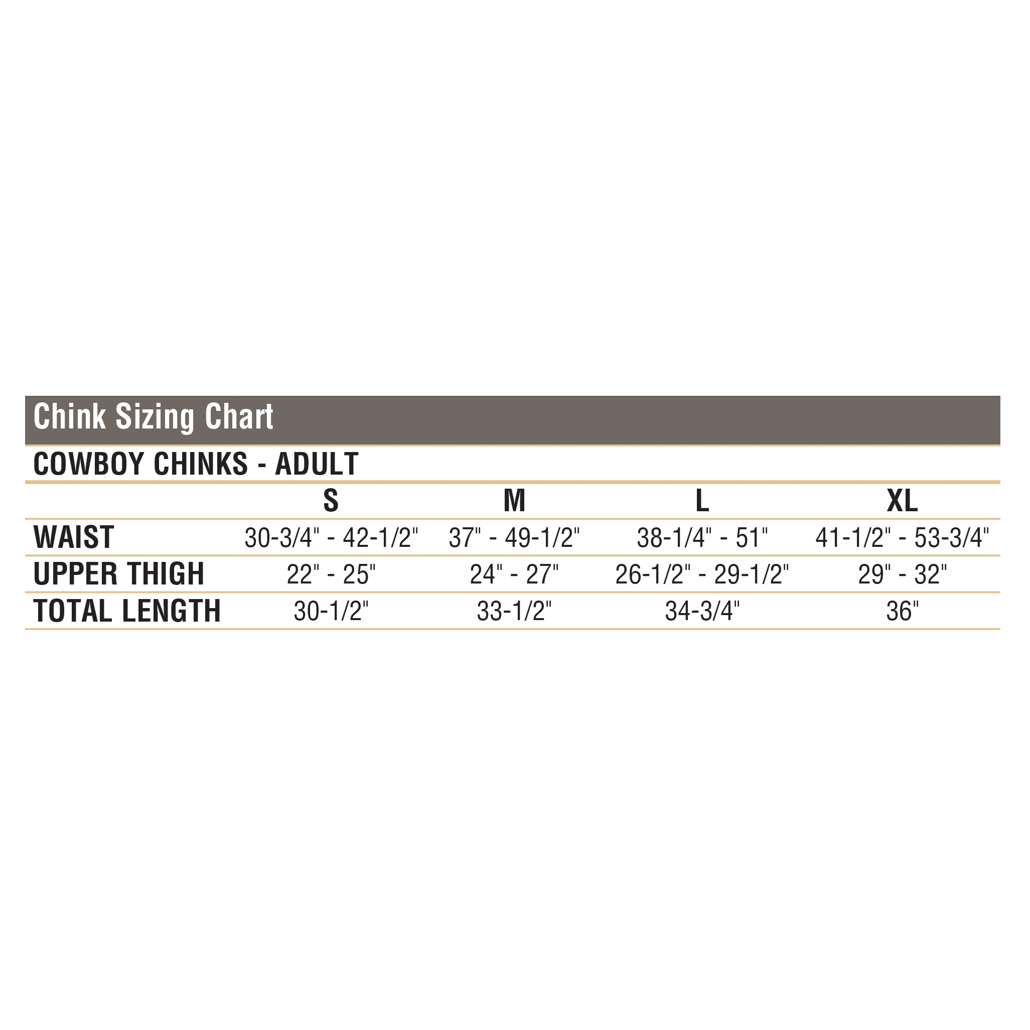 Cowboy Chinks
