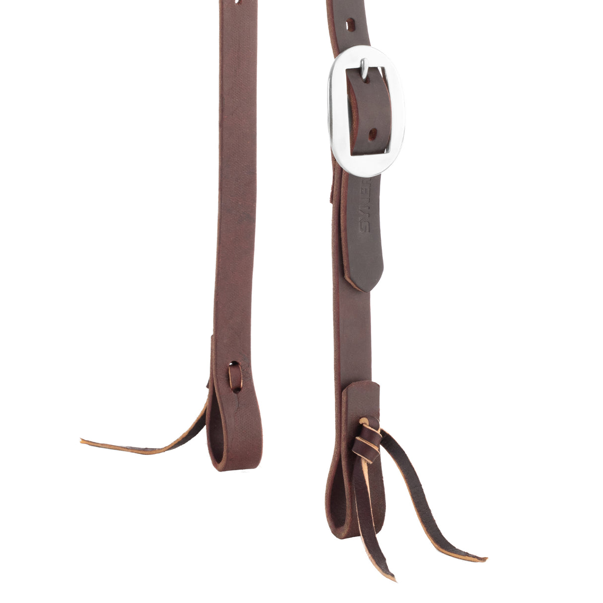 Synergy® Burgundy Latigo Leather Performance Headstall