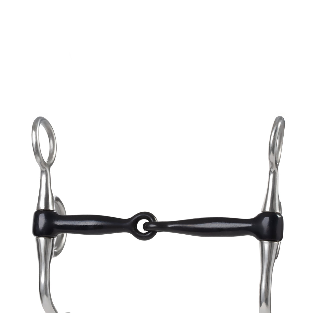 Professional Argentine Bit, 5" Sweet Iron Snaffle Mouth with Copper Inlay