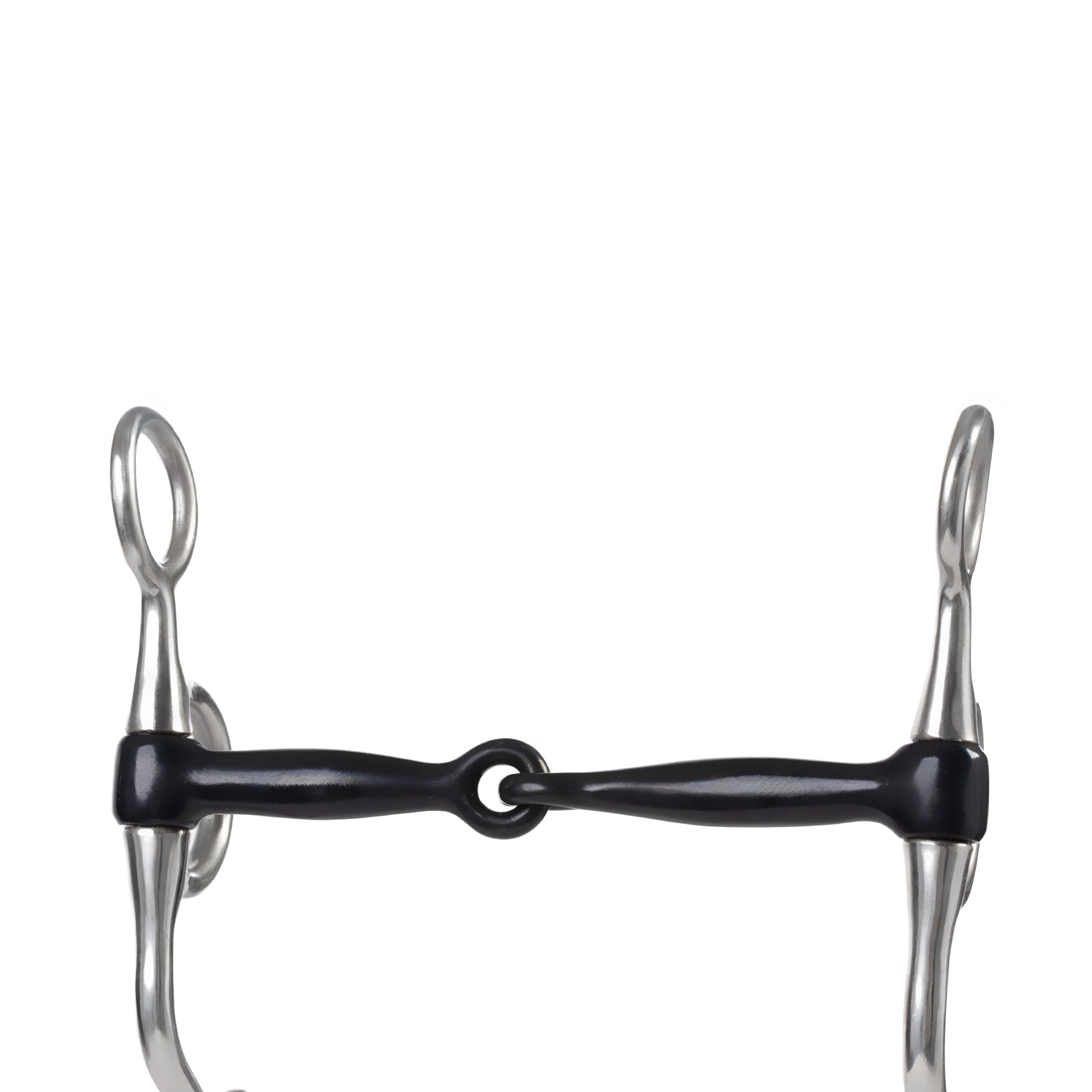 Professional Argentine Bit, 5" Sweet Iron Snaffle Mouth with Copper Inlay